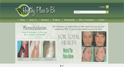 Desktop Screenshot of healthyplacetobe.com